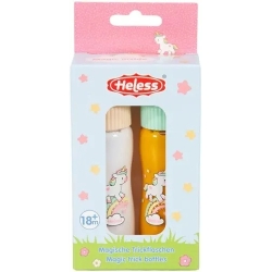 Biberons magiques - Lait et jus d'orange