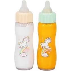 Biberons magiques - Lait et jus d'orange