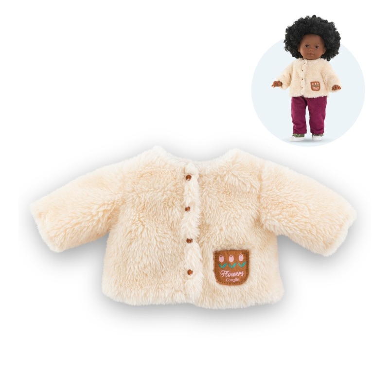 Ma Corolle - Veste moumoute beige