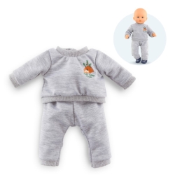 Mon premier poupon Corolle - Jogging gris 2 pièces