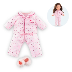 Ma Corolle - Pyjama 2 pièces et chaussons