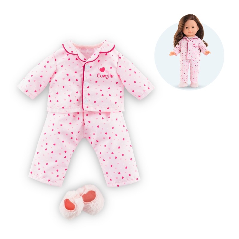 Ma Corolle - Pyjama 2 pièces et chaussons