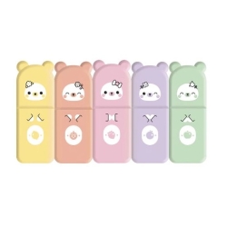 5 minis surligneurs pastels