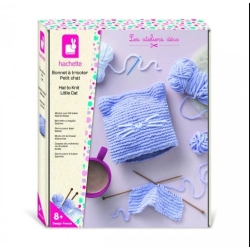 Bonnet à tricoter - Petit chat