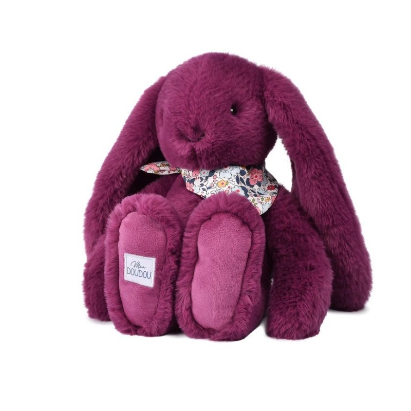 Lapin Fleurette - Prune 35 cm