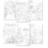 Odelia - Bloc de coloriage - Les villes