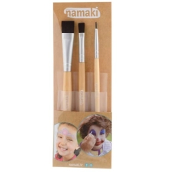 Kit de 3 pinceaux de maquillage
