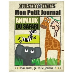 Livre qui crépite - Les animaux du safari