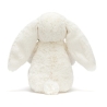 Lapin crème avec une plante 31cm