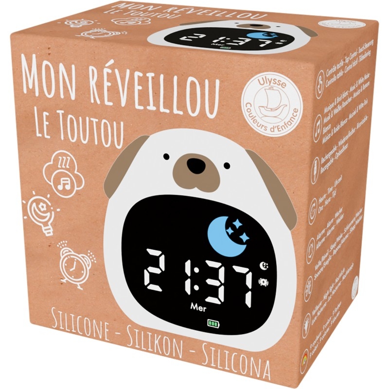 Veilleuse réveil chien