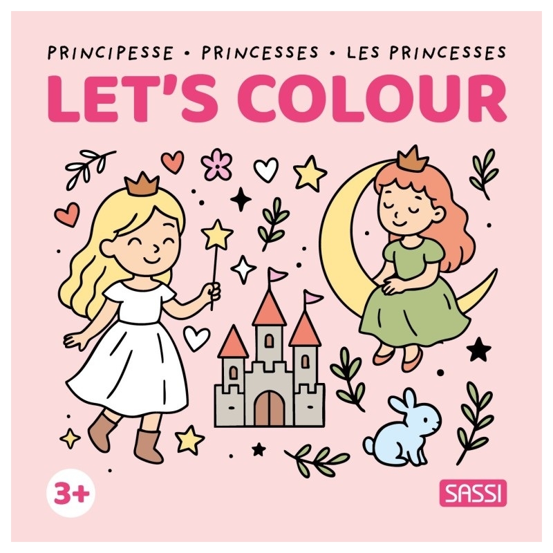 Livre de coloriage - Les princesses