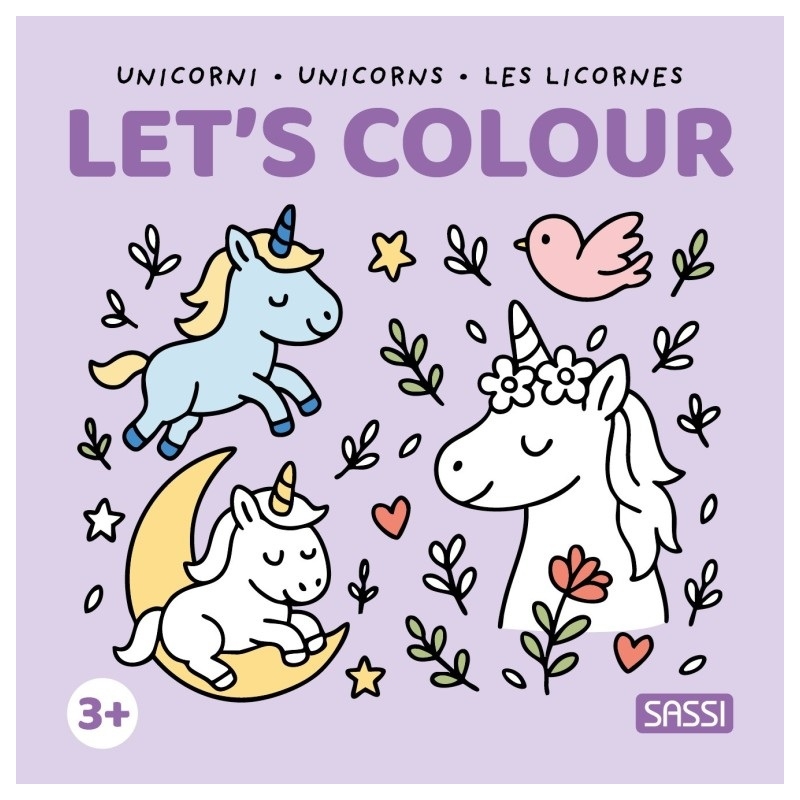 Livre de coloriage - Les licornes