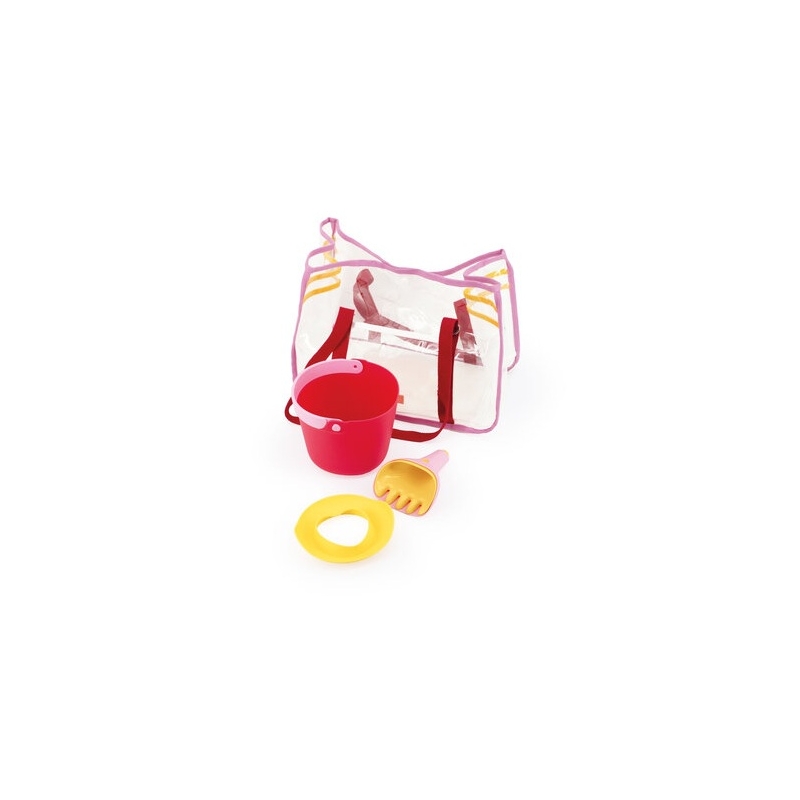 Sac Rouge cerise et jeux de plage Quut