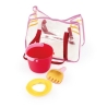 Sac Rouge cerise et jeux de plage Quut