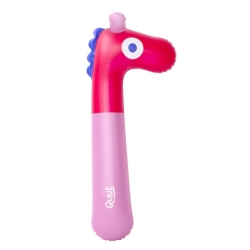 Cheval à bâton  pour piscine - Cheval rose