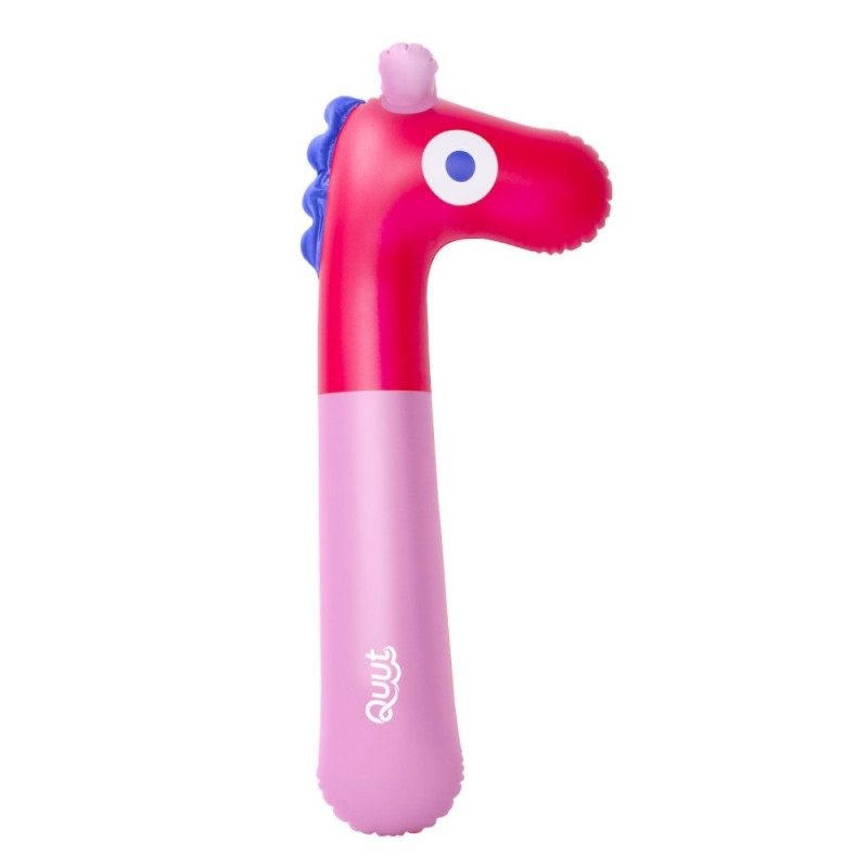 Cheval à bâton  pour piscine - Cheval rose