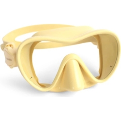 Masque de plongée jaune