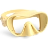 Masque de plongée jaune