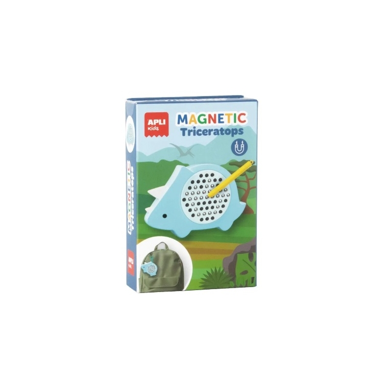 Mini tablette magnétique - Tricératops