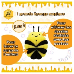 Crayons de bain à la cire d'abeille