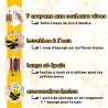 Crayons de bain à la cire d'abeille