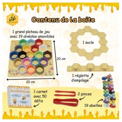 Alvéocolor - Motricité fine et reproduction