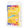 Set de 12 Crayons Gras Rotatifs - Teddy Friends