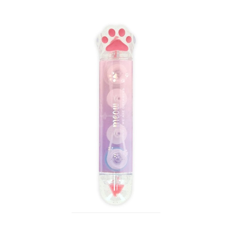 Meow - Correcteur et roller de colle 2en1