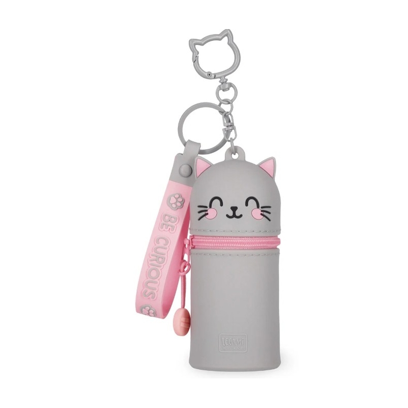 Porte-monnaie porte-clés - Chat