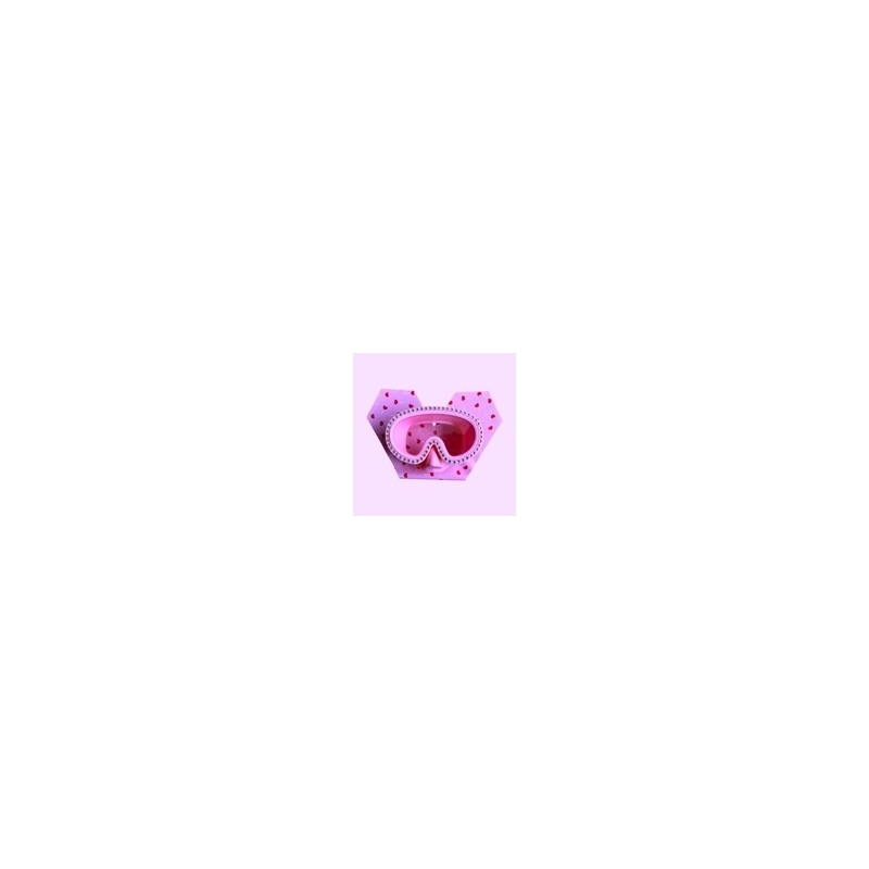 Waterplops masque 5/12ans - Rose sucettes