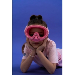 Waterplops masque 5/12ans - Rose sucettes