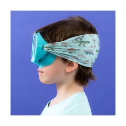 Waterplops masque 5/12ans - Turquoise dinos
