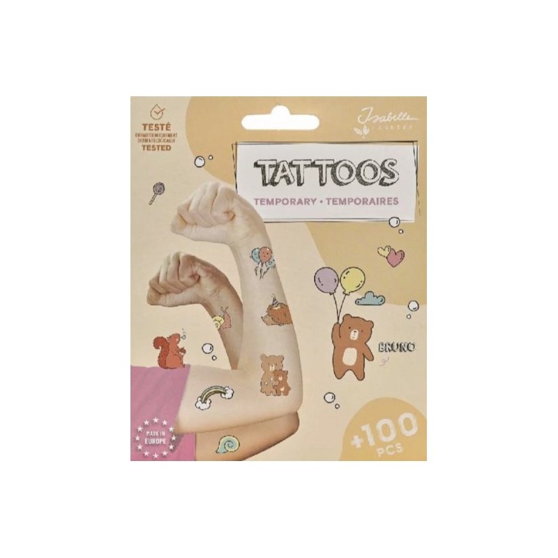 Tatouages Bruno l'ours