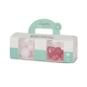 Coffret boules de bain et billes effervescentes - Rose et fruit de la passion