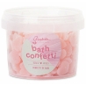 Confettis de bain parfum rose