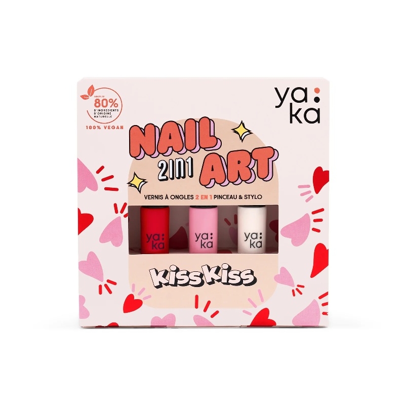 Nail Art Yaka - Coffret Kiss Kiss