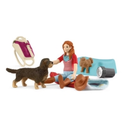 Schleich Mini monde - Hannah dort à la belle étoile