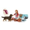 Schleich Mini monde - Hannah dort à la belle étoile