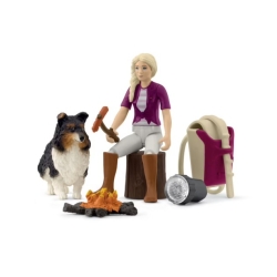 Schleich Mini monde - Sofia s'occupe du barbecue