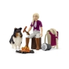 Schleich Mini monde - Sofia s'occupe du barbecue