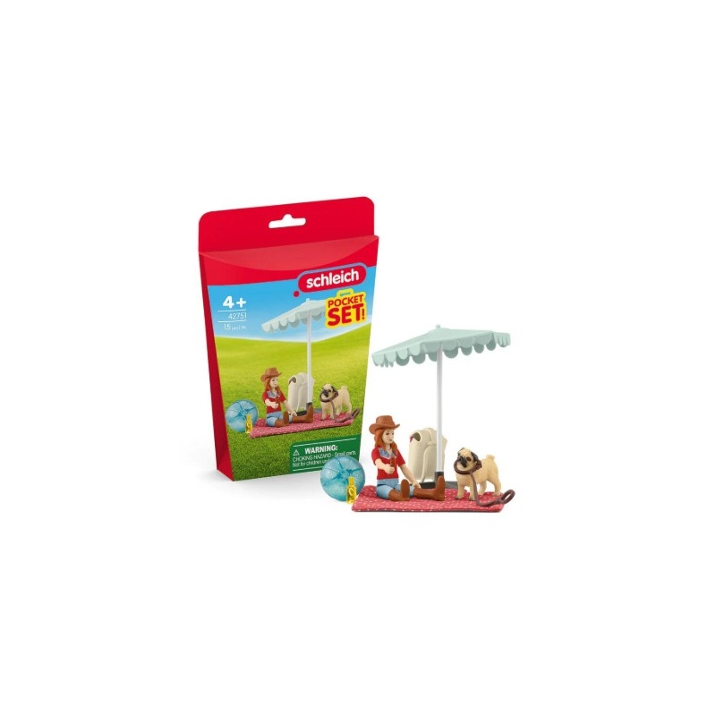 Schleich Mini monde - Hannah voyage au lac