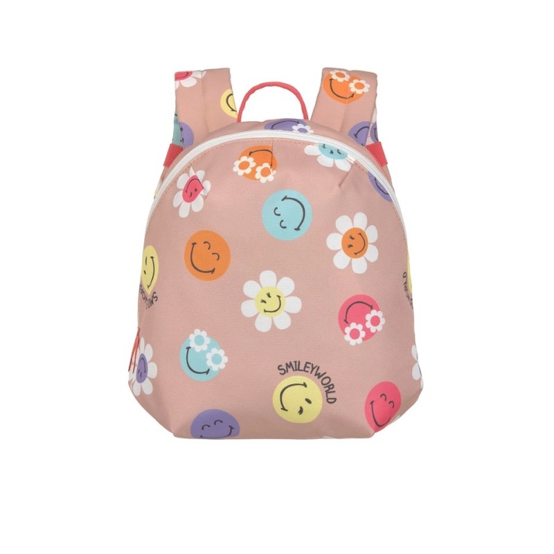 Smiley World - Petit sac à dos rose