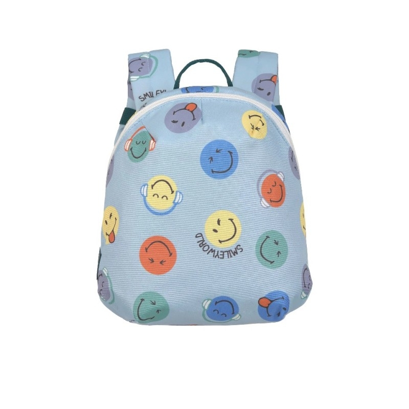 Smiley World - Petit sac à dos bleu