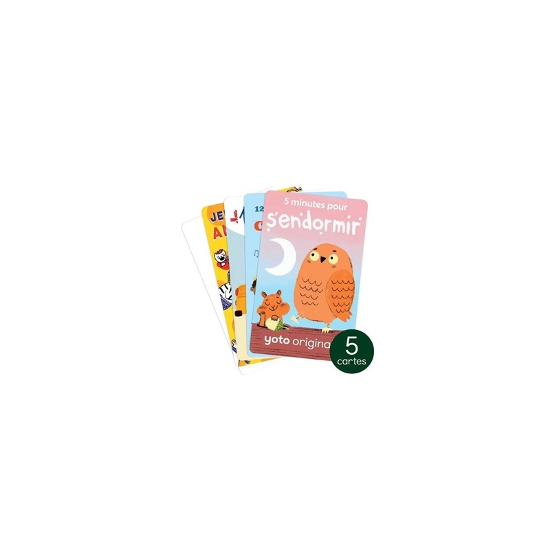 Yoto - Cartes Pack découverte 3/7 ans