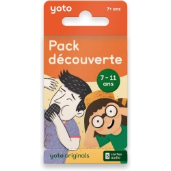 Yoto - Cartes Pack découverte 7/11 ans