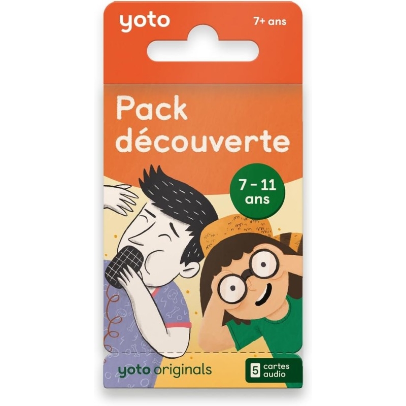 Yoto - Cartes Pack découverte 7/11 ans