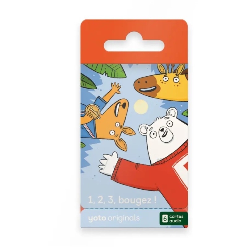 Yoto - Cartes 1,2,3, bougez!