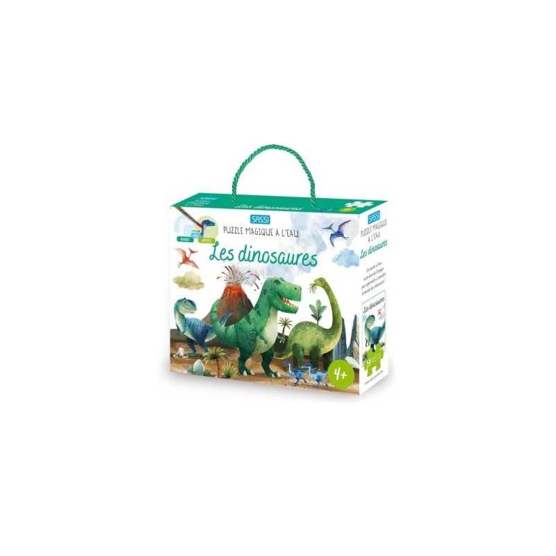 Puzzle magique à l'eau - Les dinosaures