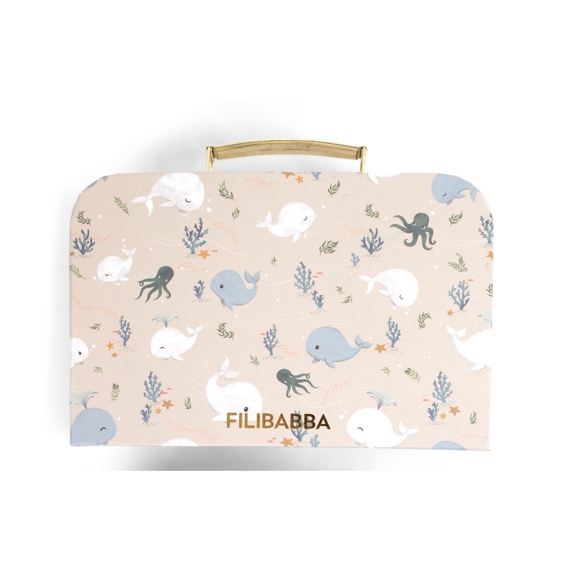Filibabba - Petite valise baleine