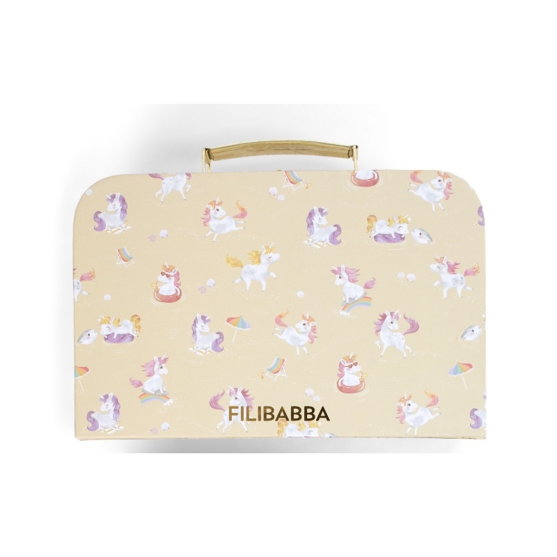 Filibabba - Petite valise licorne